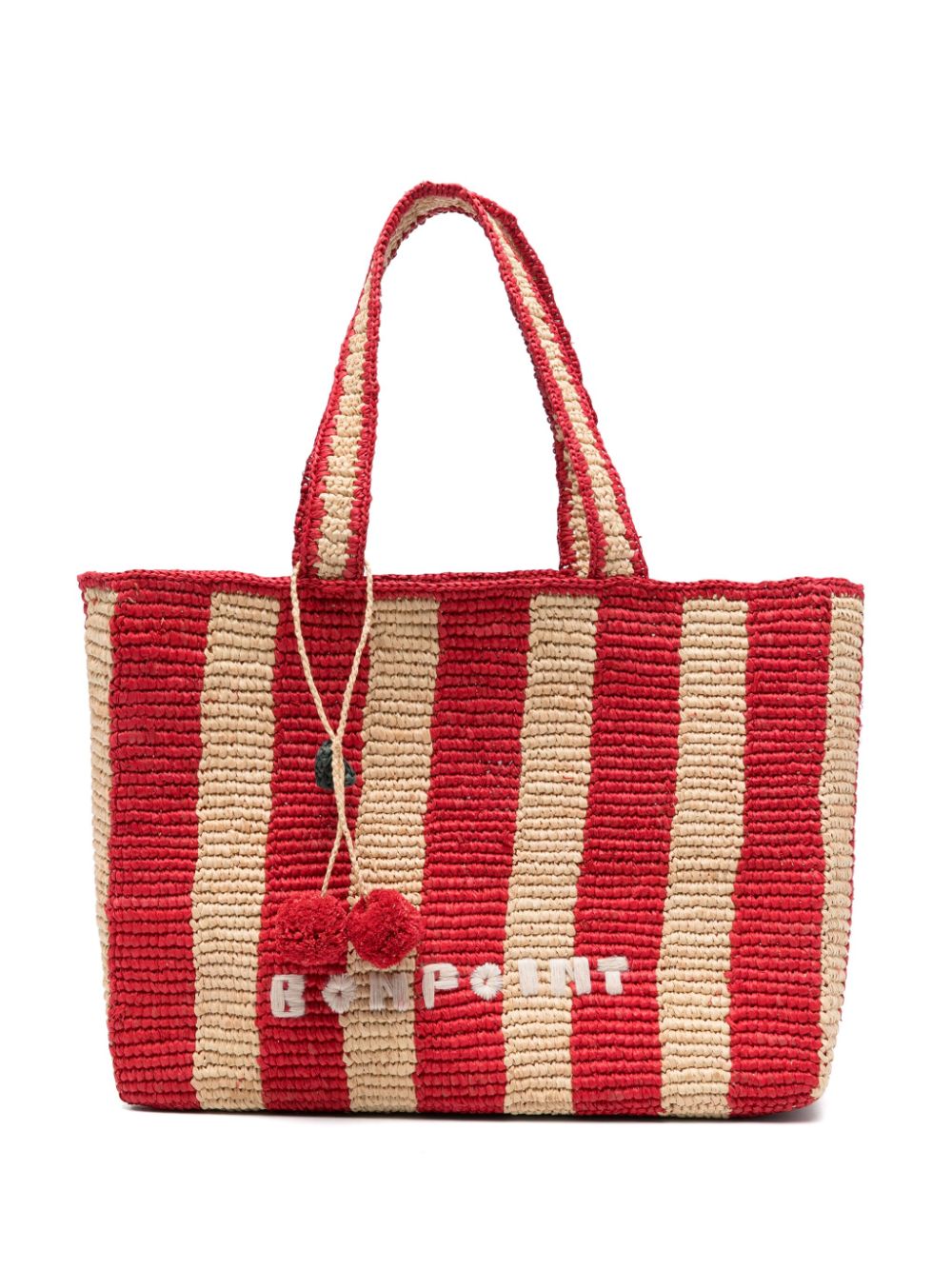 Bonpoint Esma beach bag - Red