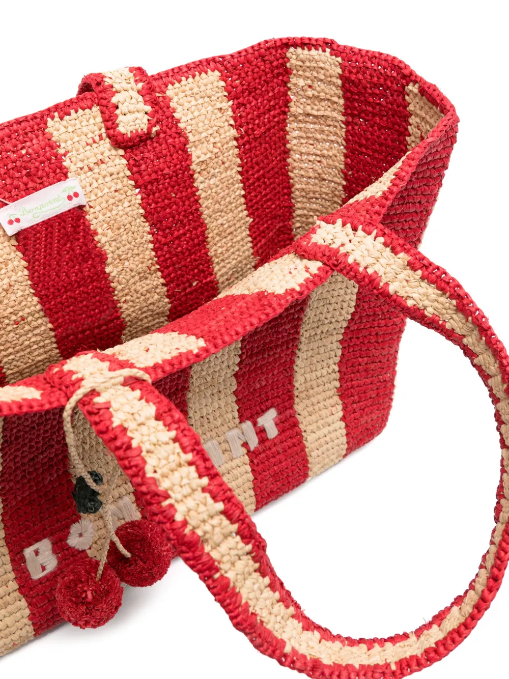 Bonpoint Esma Beach Bag In Red