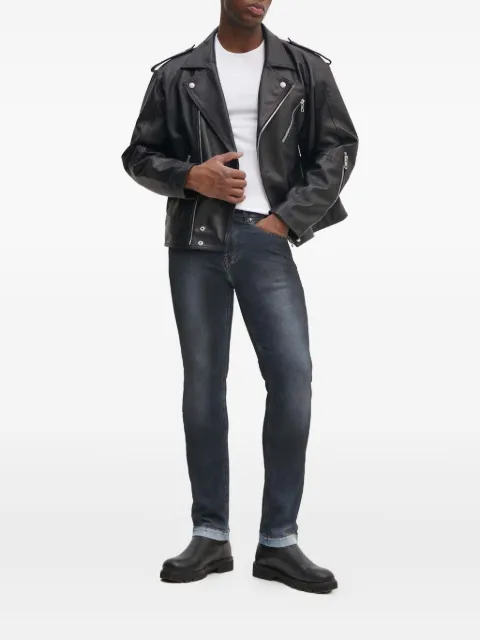 Versace Jeans Couture faded-pocket jeans