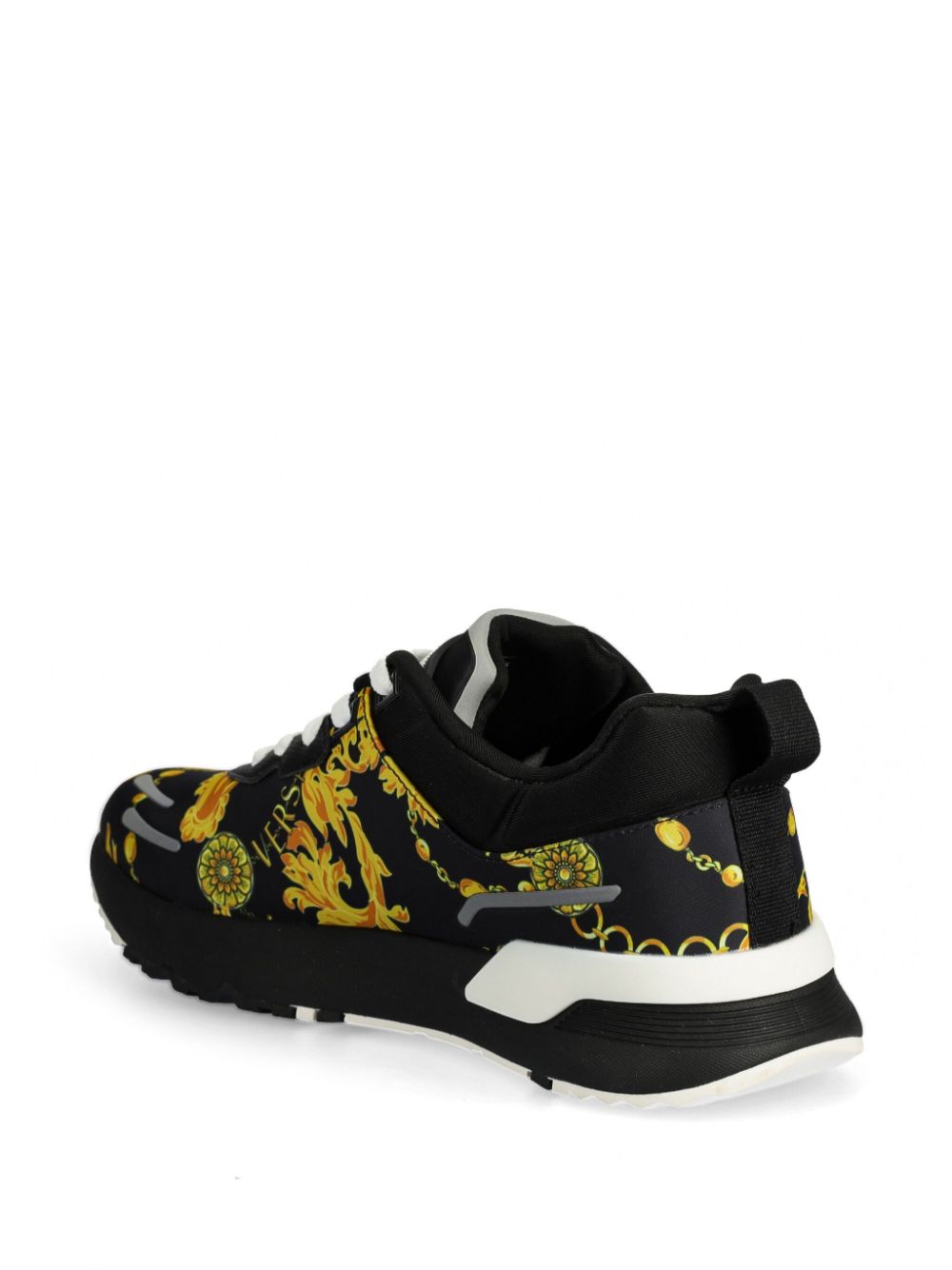 Versace Jeans Couture graphic-print trainers Zwart