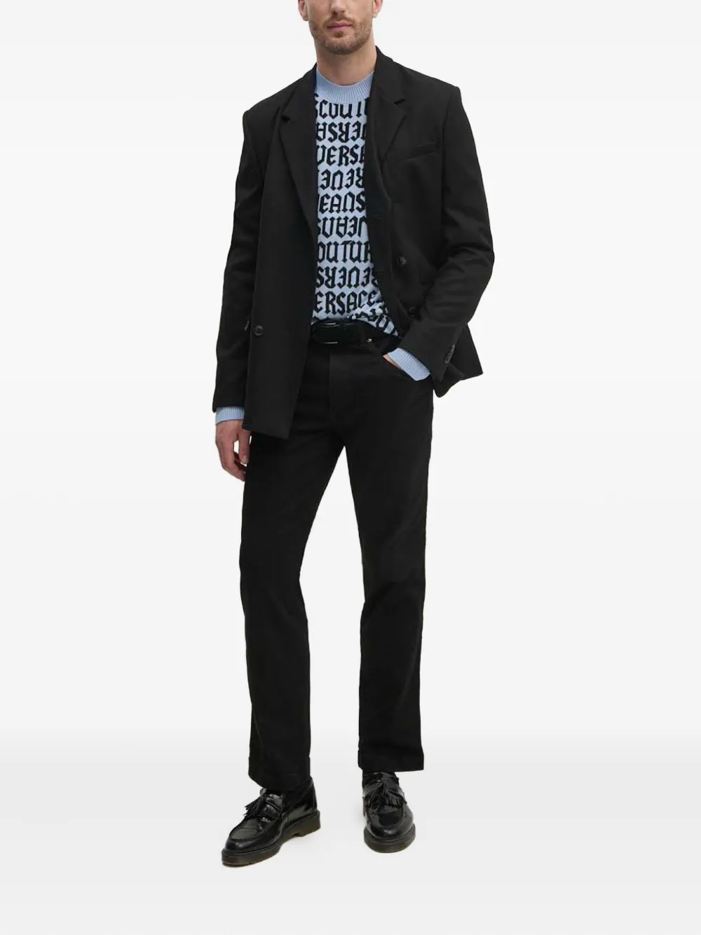 Text-Motif Sweater