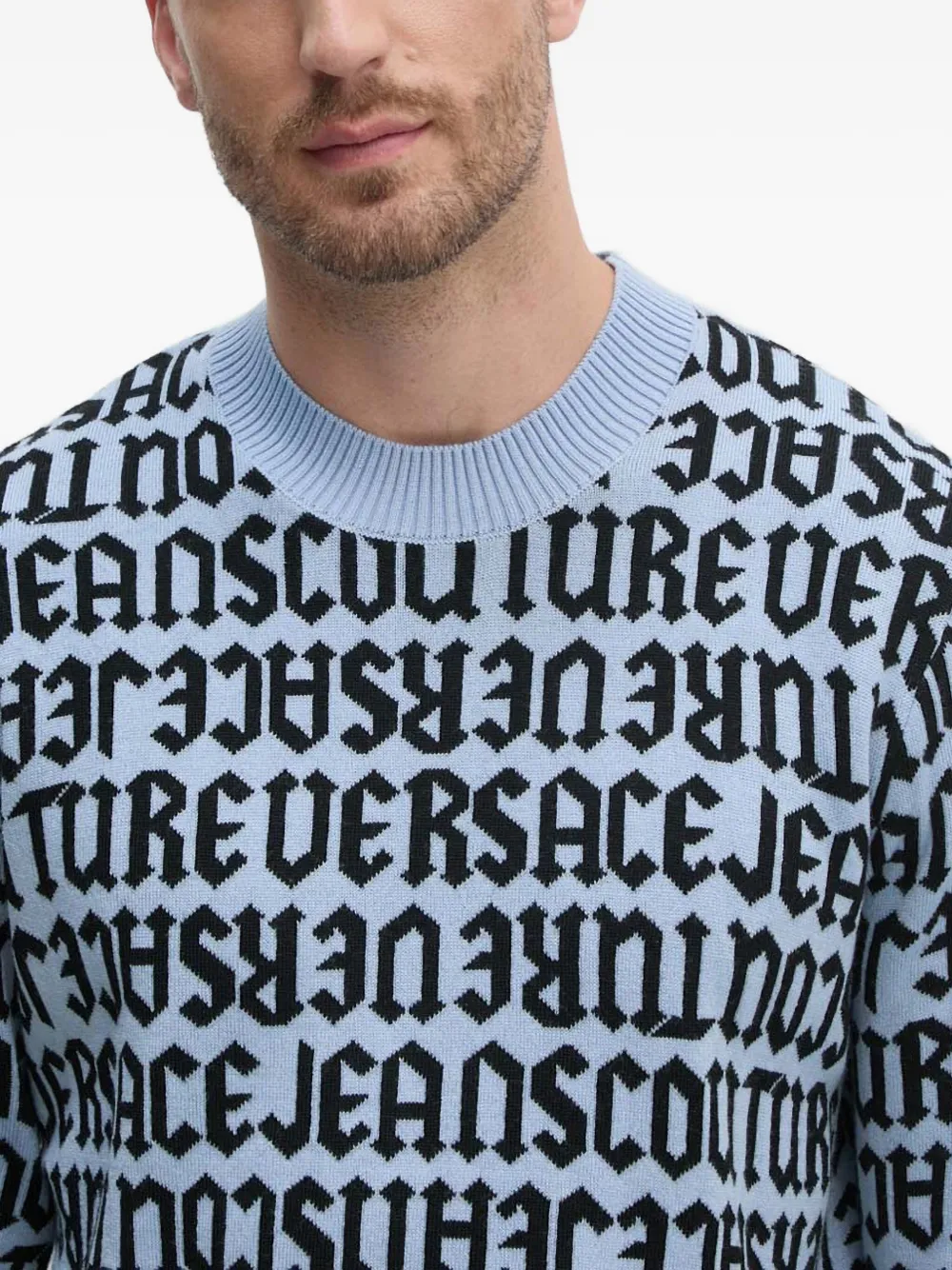 Text-Motif Sweater