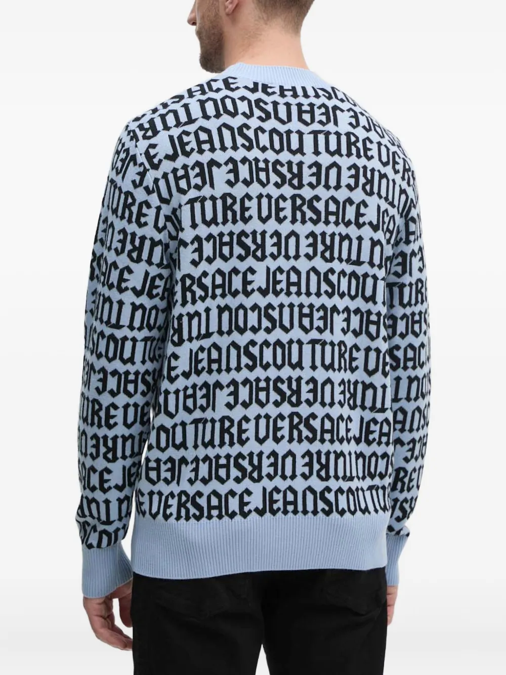 Text-Motif Sweater