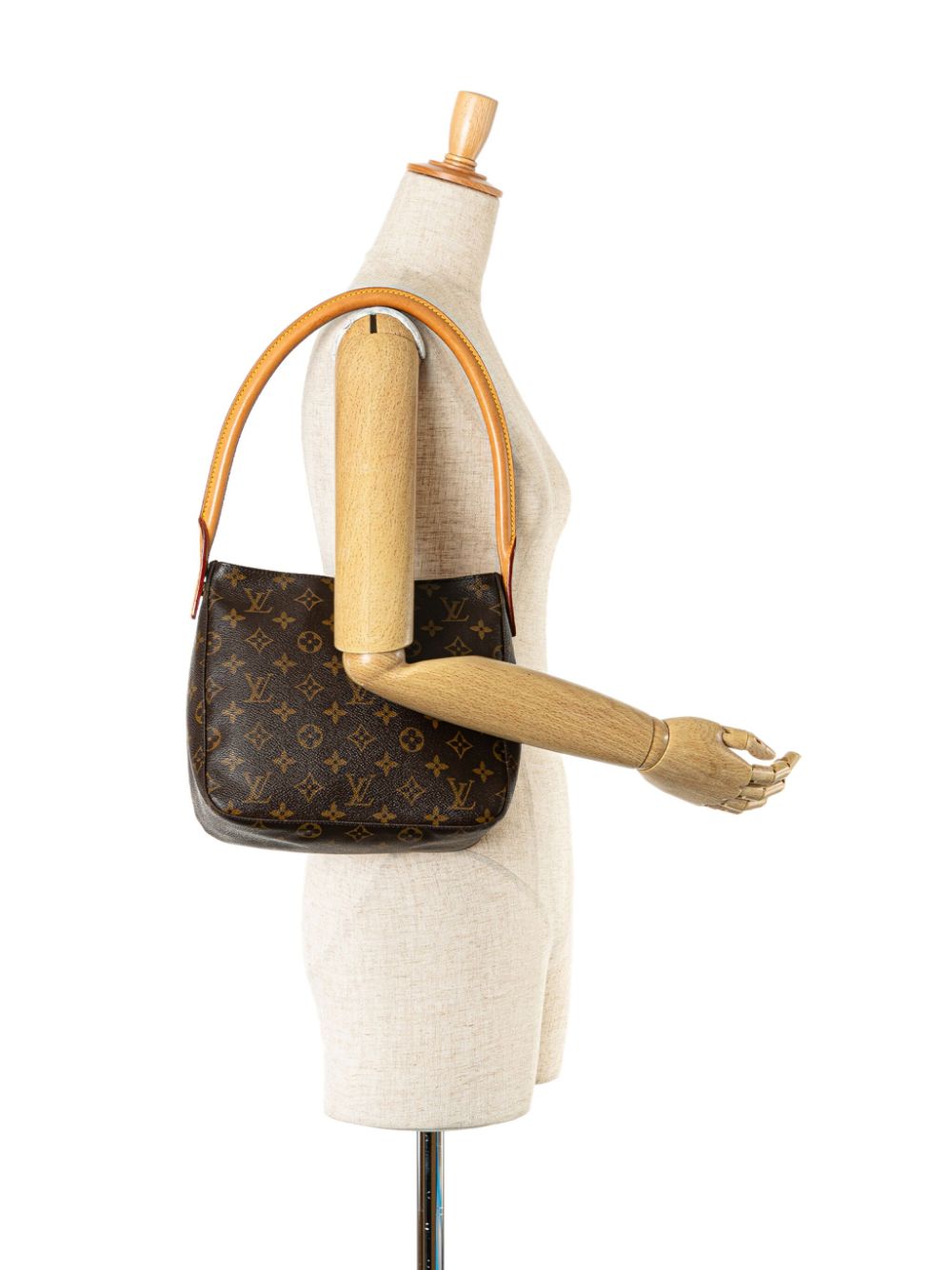 Louis Vuitton Pre-Owned 2001 Monogram Looping MM shoulder bag - Bruin