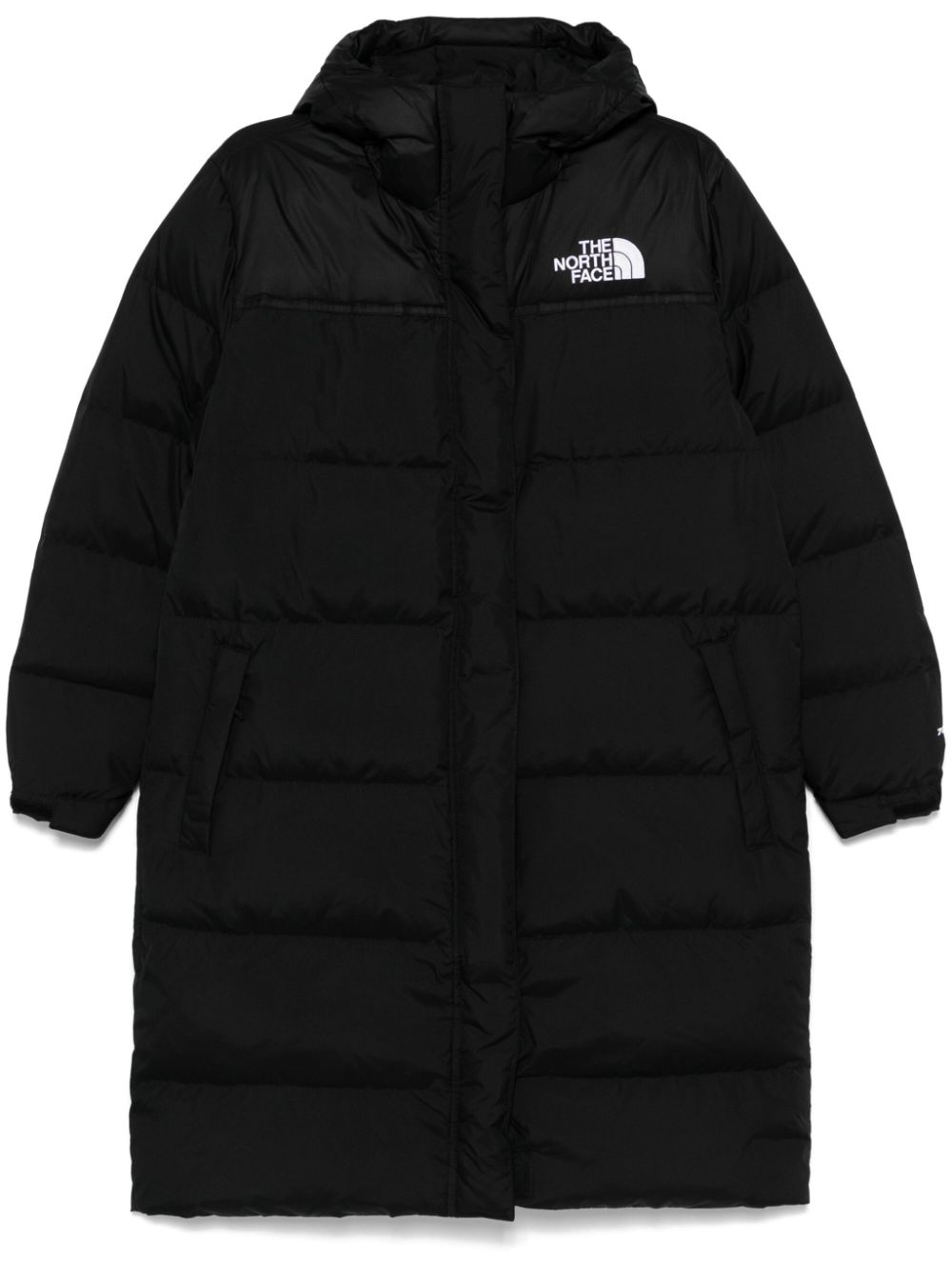 The North Face Nuptse parka Zwart