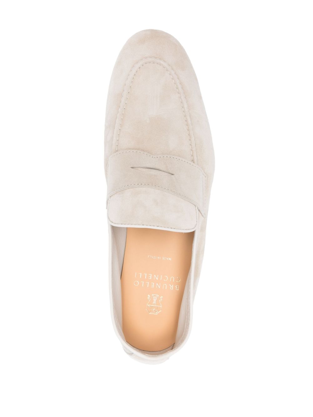 Brunello Cucinelli Suède loafers Beige