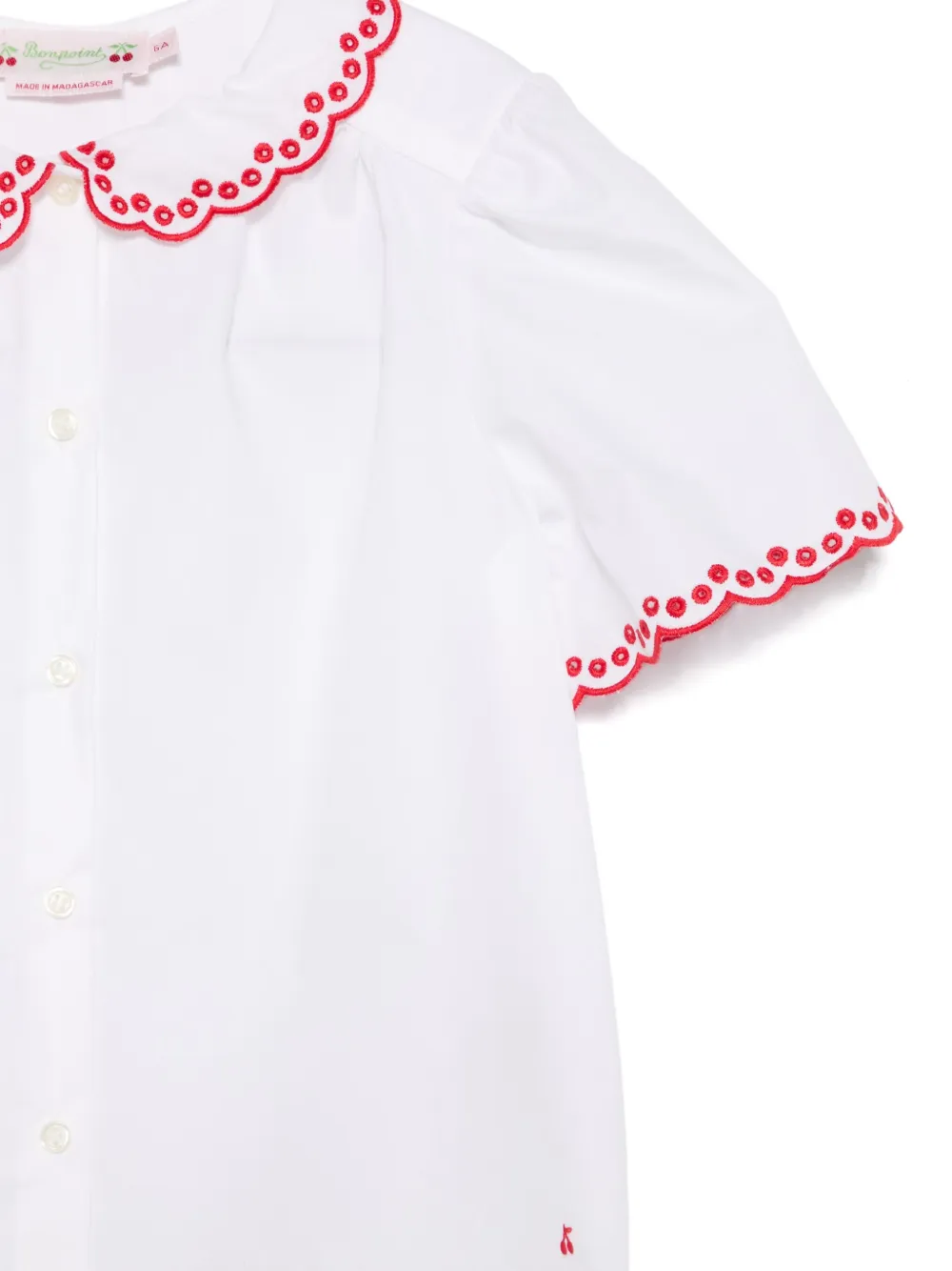 Bonpoint Ezzie shirt Wit