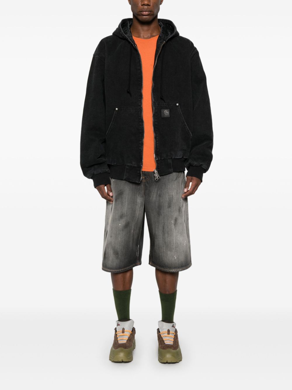 Carhartt WIP OG Active Rivet jack - Zwart