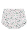 Bonpoint floral-print bloomers - White