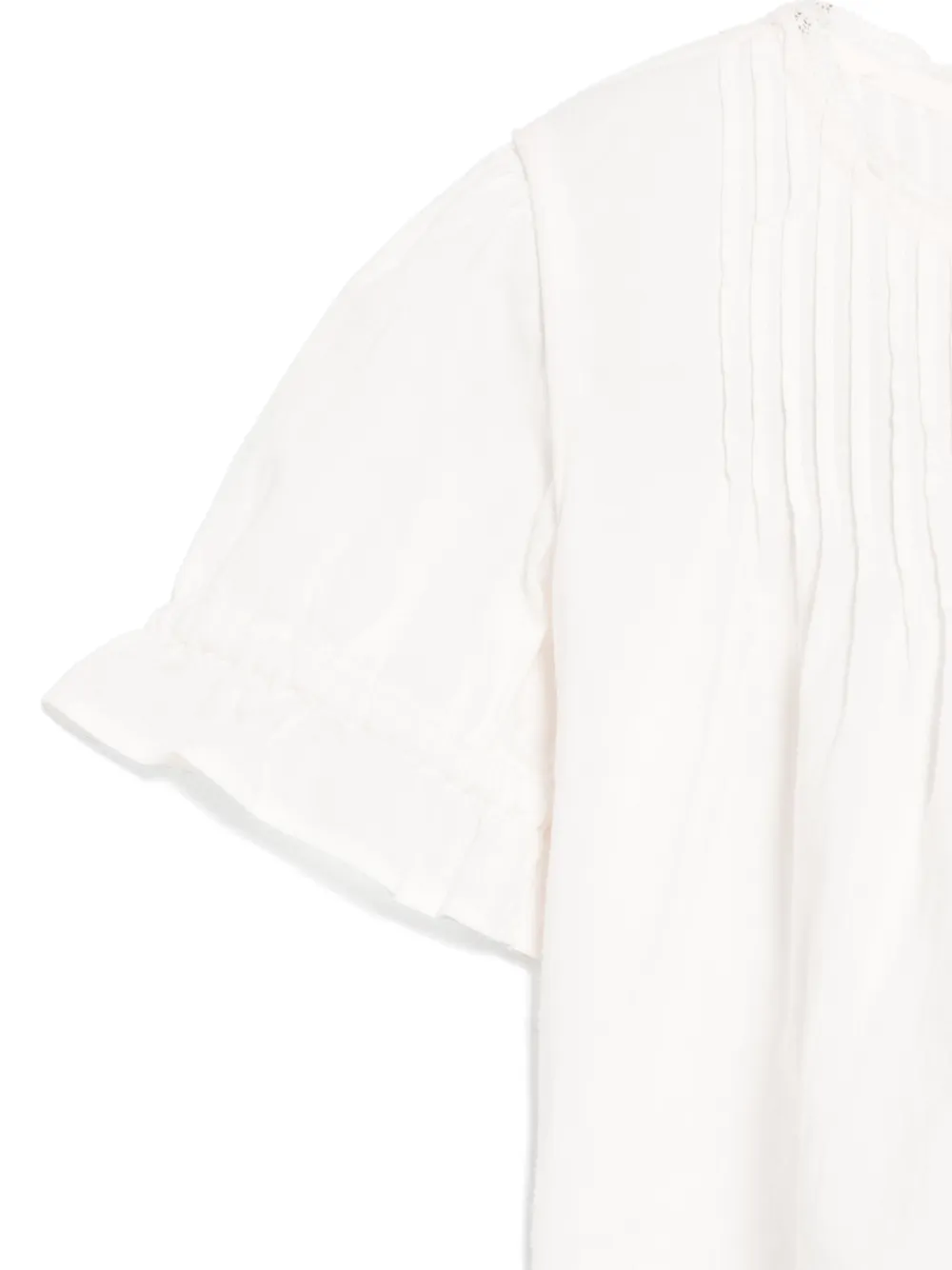 Bonpoint Katoenen shirt Wit