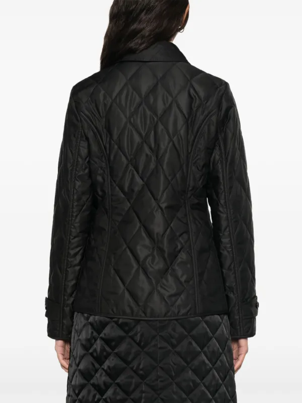 Burberry レディース ジャケット 黒 キルティング BURBERRY バーバリー レディース キルティングジャケット