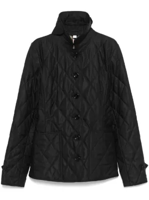 Burberry Jaqueta Matelassê Termorregulada | Azul | FARFETCH BR