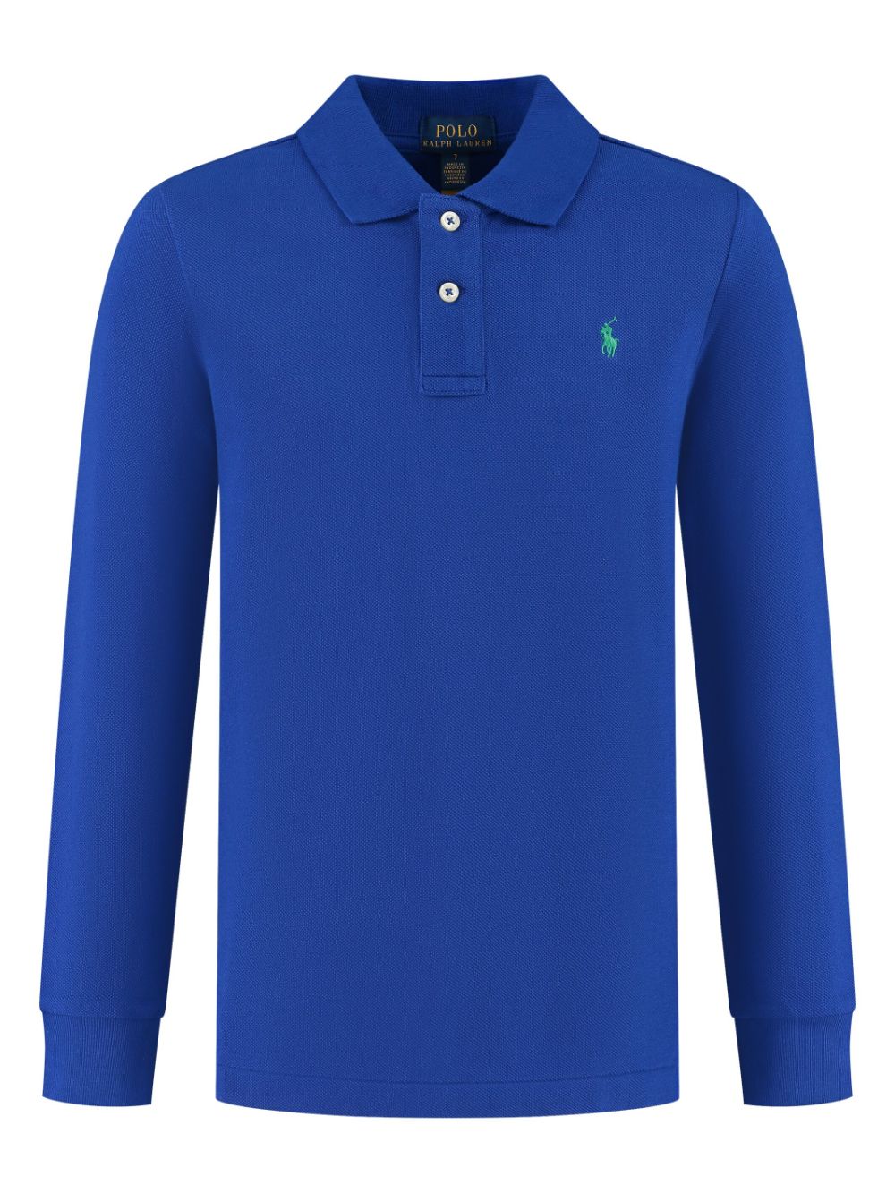 POLO RALPH LAUREN KIDS Katoenen poloshirt Blauw