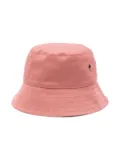 Bonpoint embroidered-logo bucket hat - Pink