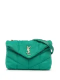 Saint Laurent Pre-Owned 2021 Toy Canvas Loulou Puffer crossbody bag - Green