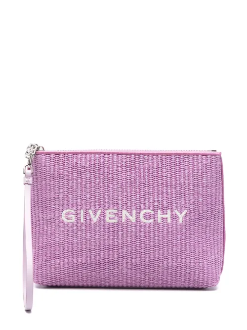 Trousse de toilette à logo brodé - Givenchy - Modalova