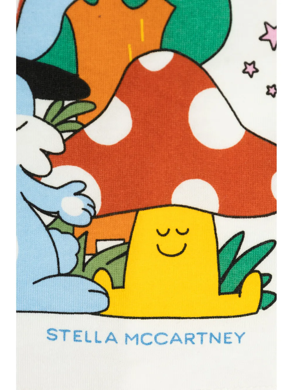 Stella McCartney Kids T-shirt met print Wit