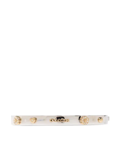 Coach pulsera con letras del logo
