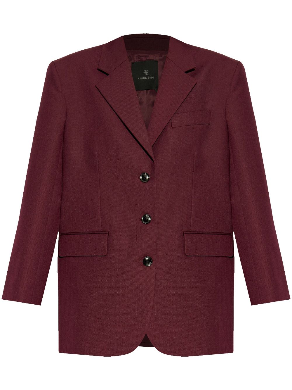 ANINE BING blazer à épaulettes - Rouge