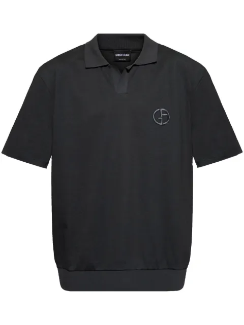 Giorgio Armani Camisa polo de algodão