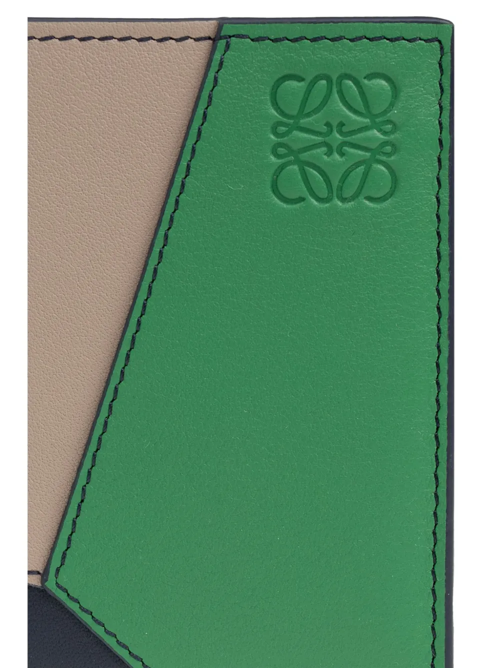 Loewe Puzzle Wallet In Neutrals