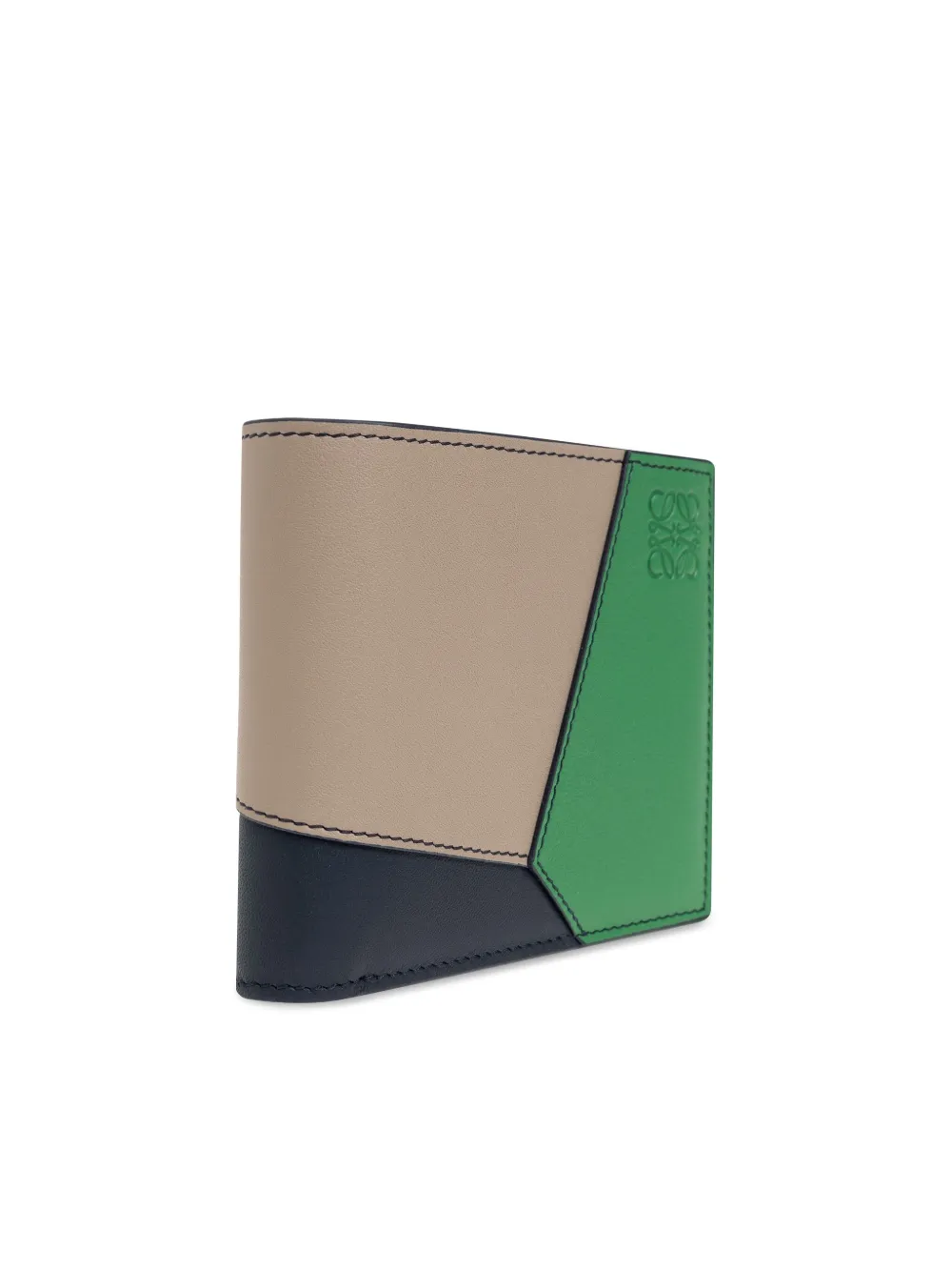 Loewe Puzzle Wallet In Neutrals
