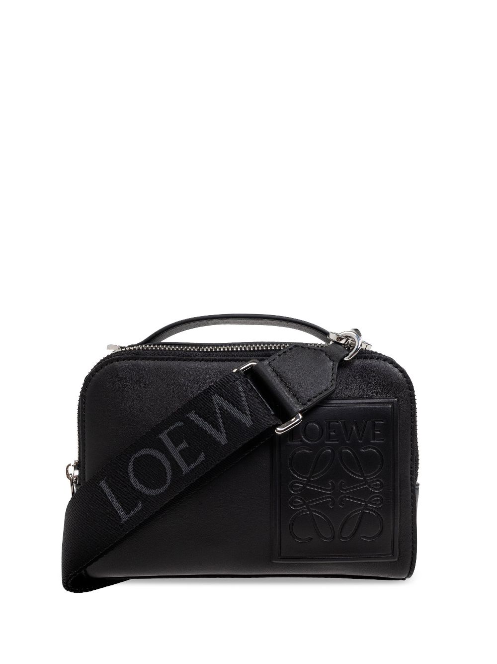 LOEWE Anagram motif camera bag - Black