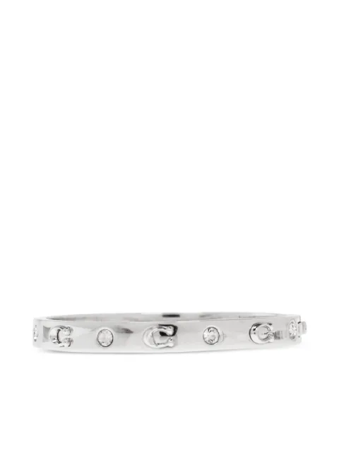 Coach crystal-embellishment bracelet