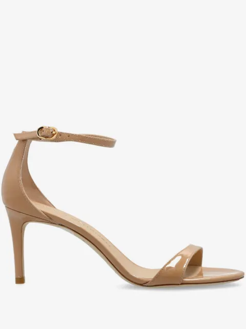 Stuart Weitzman 75mm leather sandals