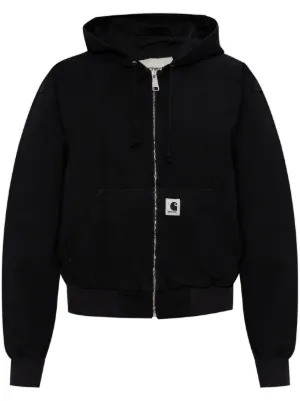Alexander Wang ベロア パーカー | ブラック | FARFETCH JP