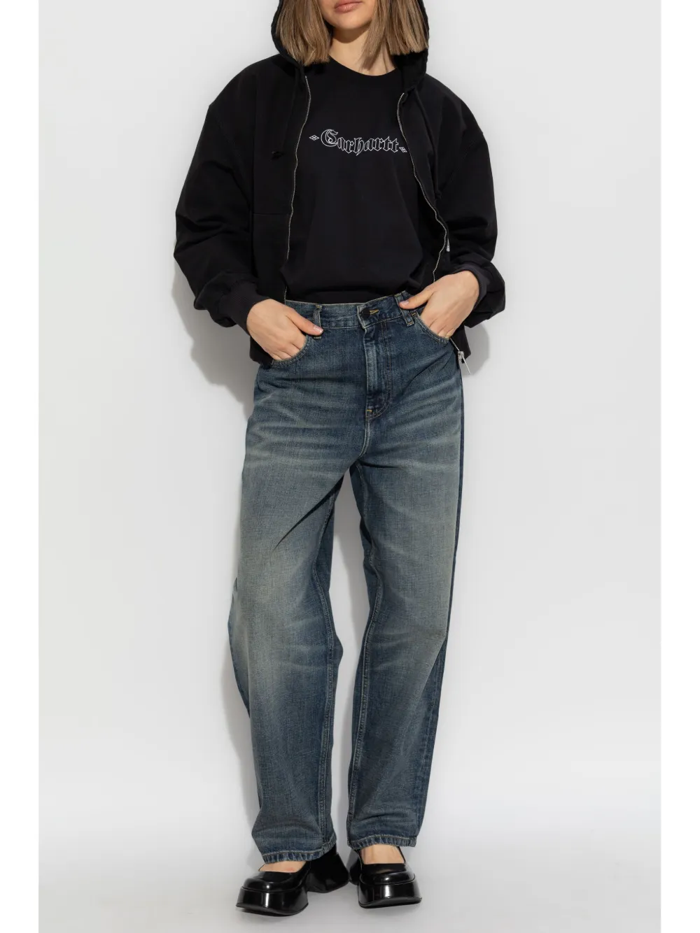 Carhartt WIP Jack met capuchon Zwart