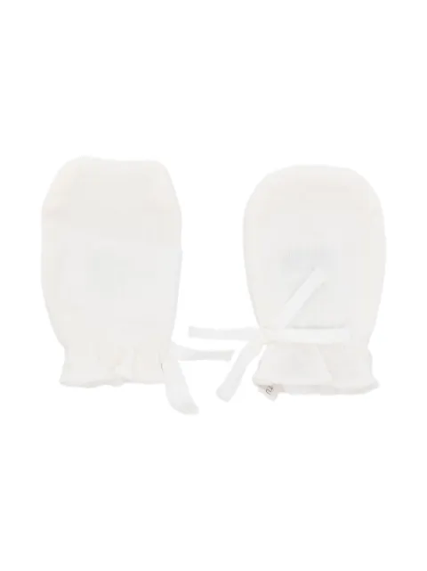 Bonpoint cotton mittens
