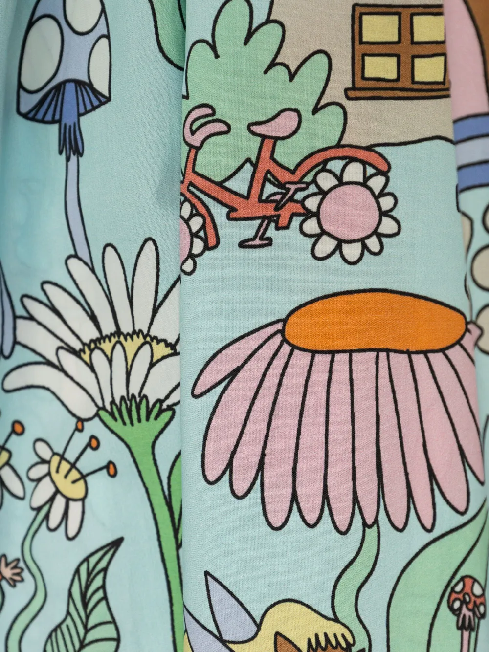 Stella McCartney Kids Rok met print Groen