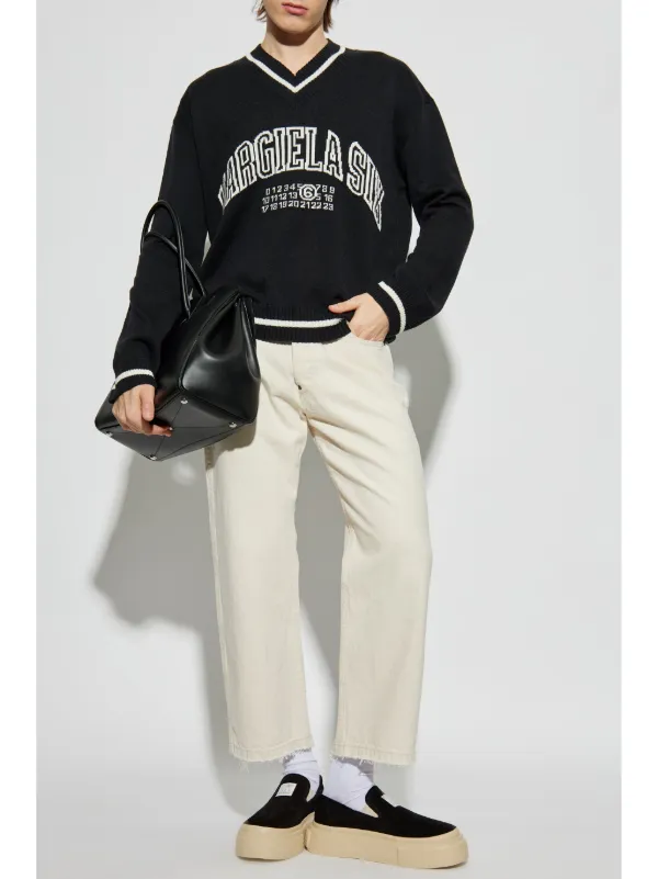 Maison Margiela ストレートジーンズ | ニュートラル | FARFETCH JP