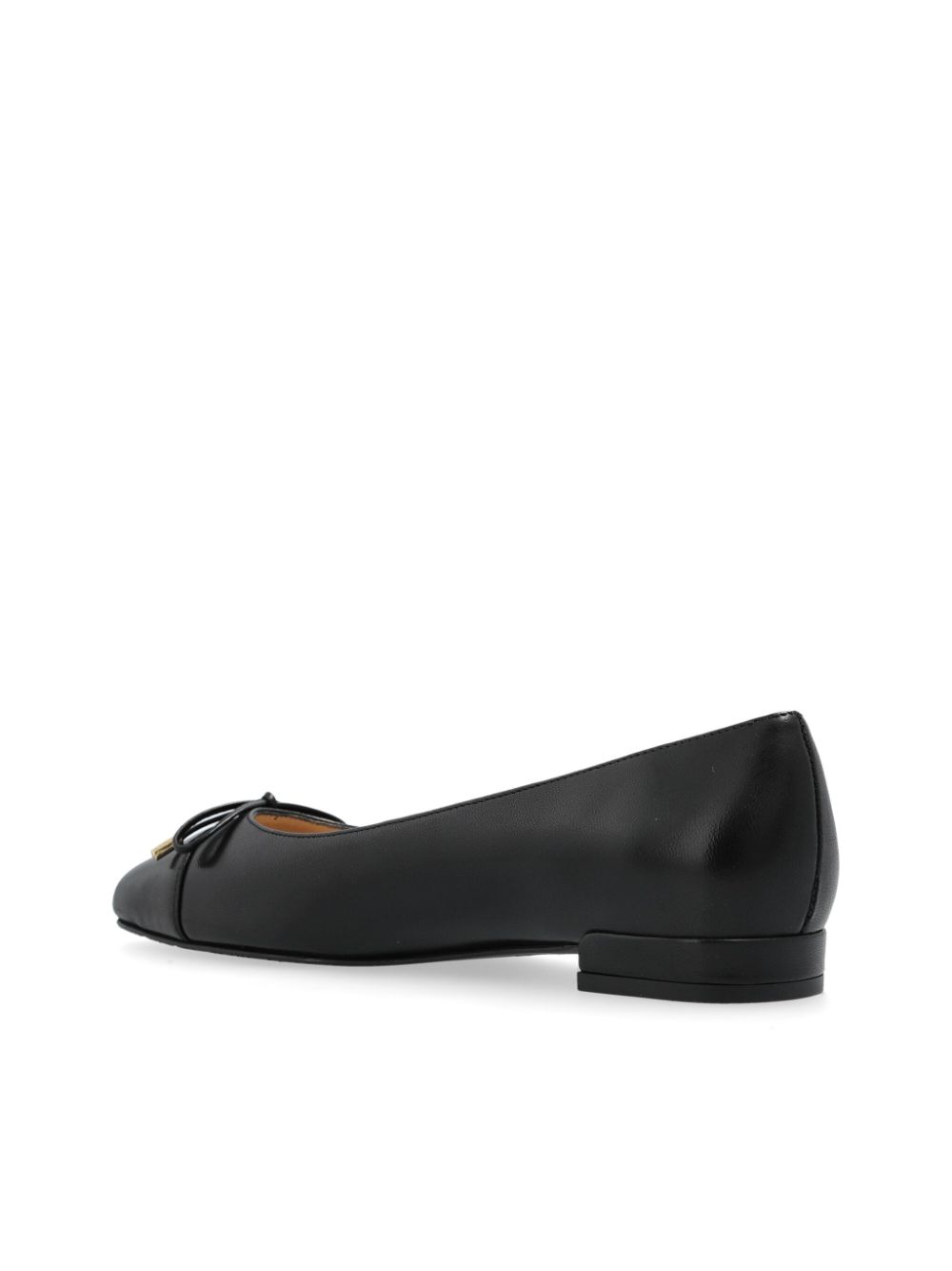 Stuart Weitzman Ballerina's met strik Zwart