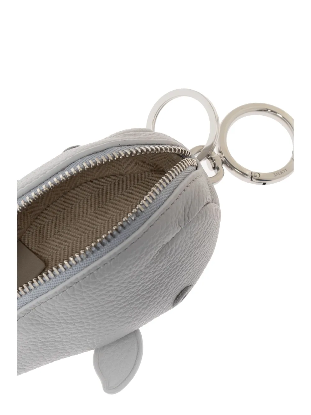 Loewe X Suna Fujita Whale Coin Purse In Grey