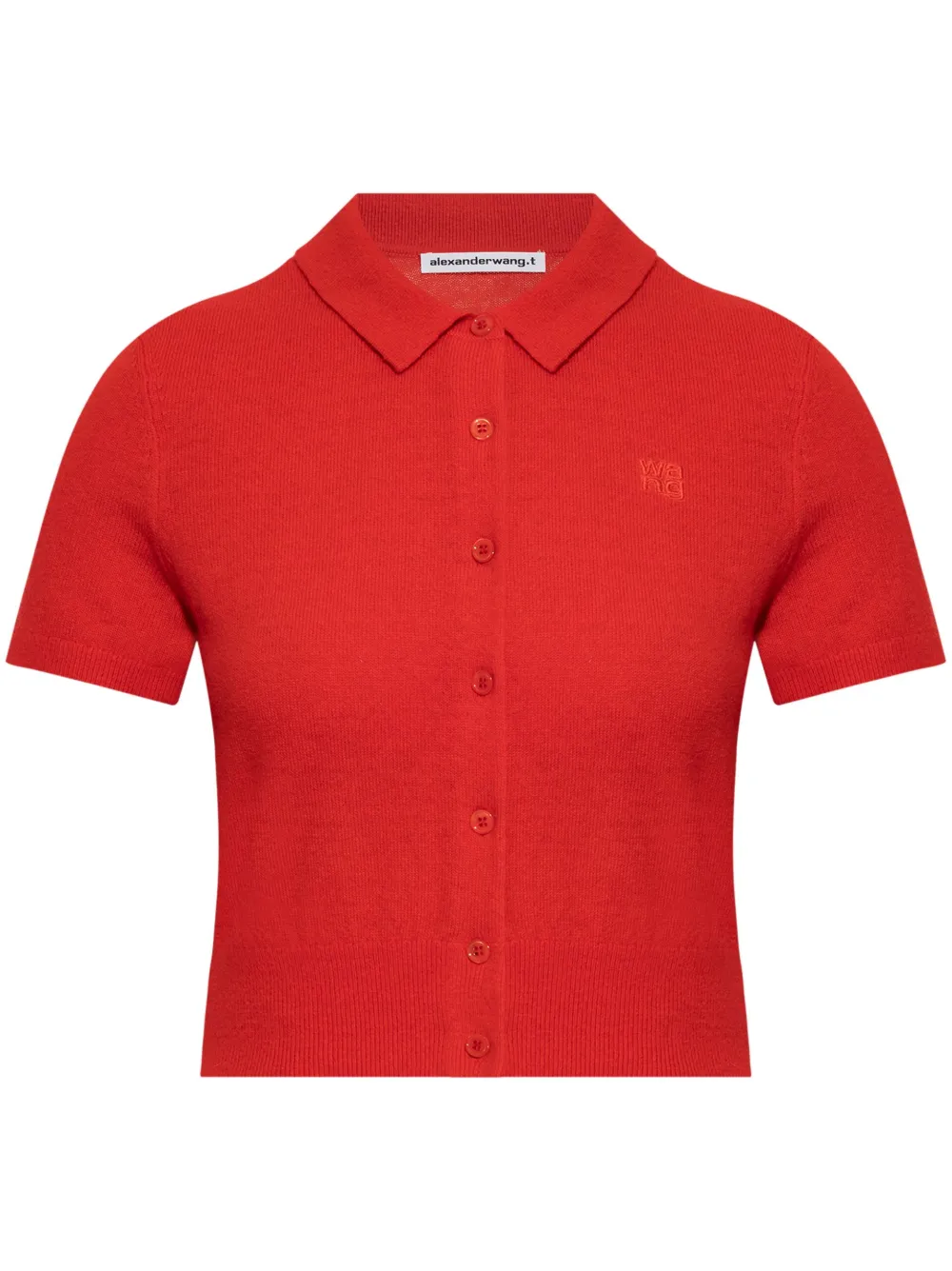 Alexander Wang Gebreide top Rood