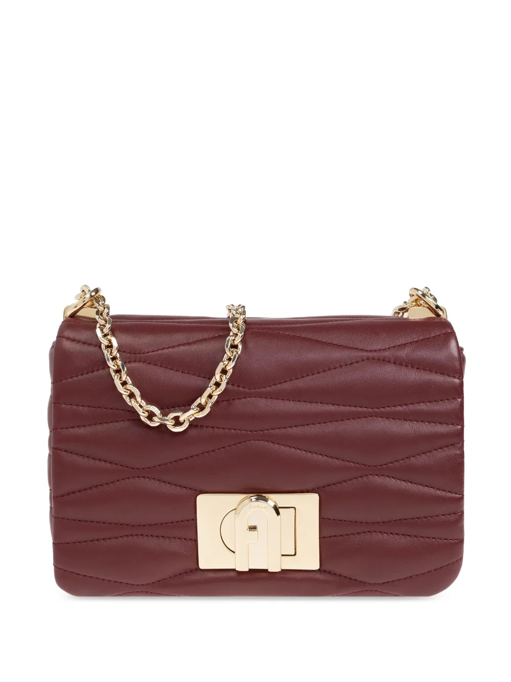 Furla Quilted Tote Bag Red