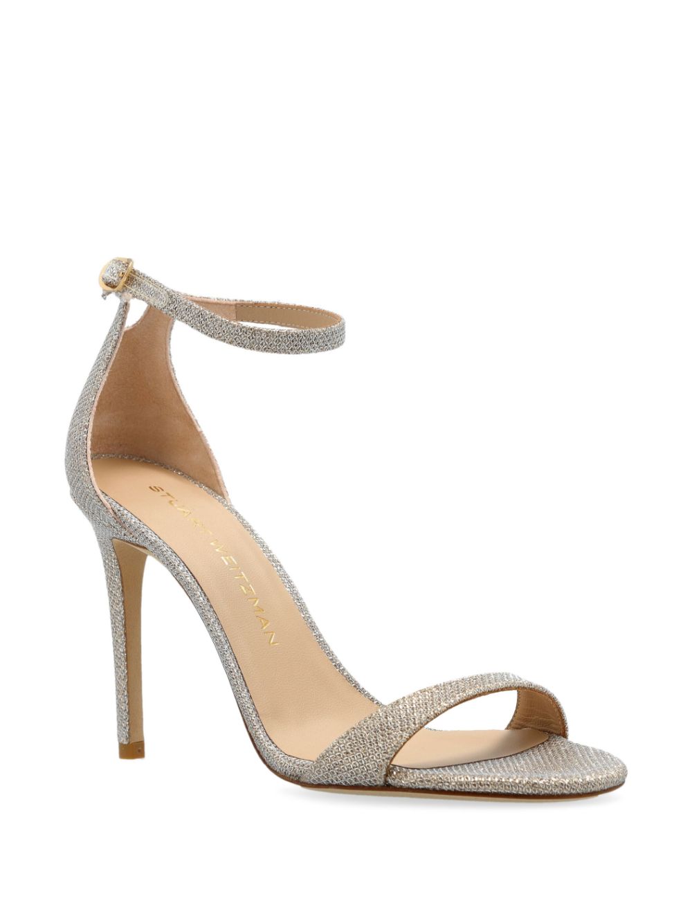 Stuart Weitzman 100mm Nudist sandals - Neutrals