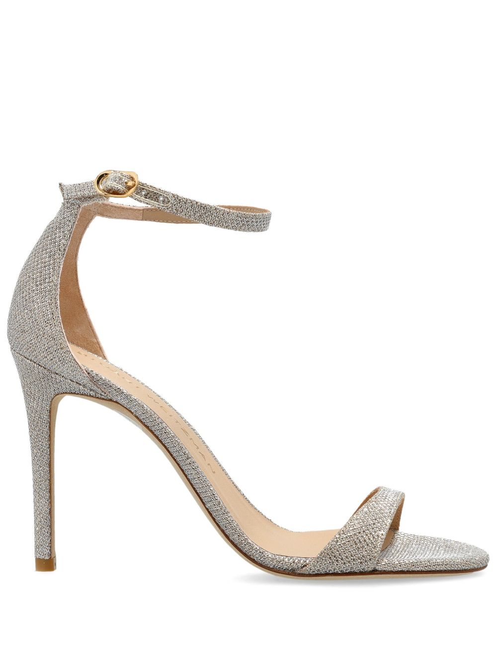 Stuart Weitzman 100mm Nudist sandals Neutrals