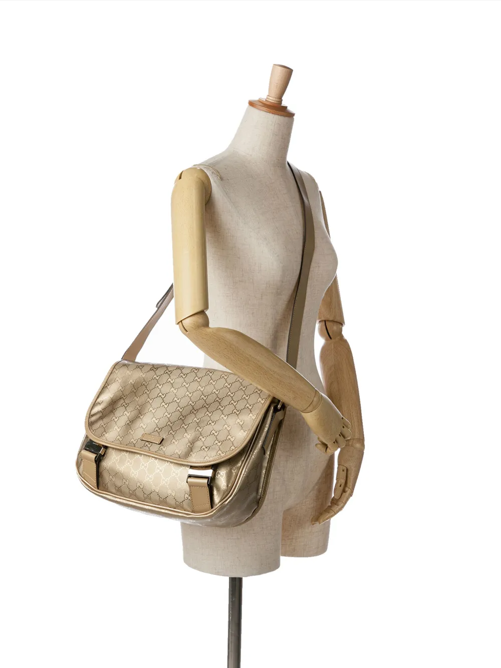 Gucci Pre-Owned 2000-2015 GG Imprime crossbody bag - Goud