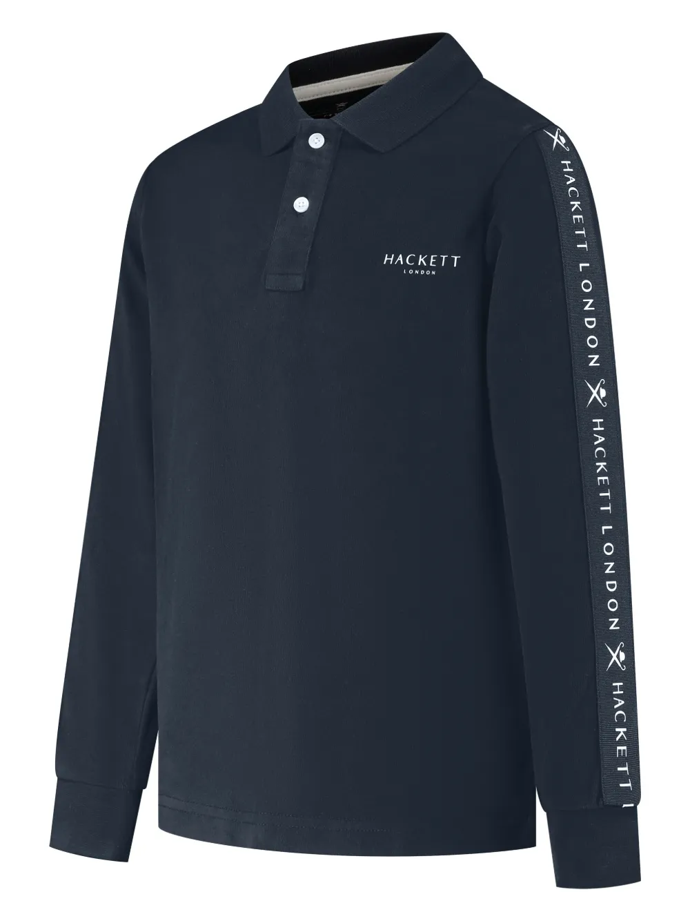 Hackett Kids Hackett Tape poloshirt Blauw
