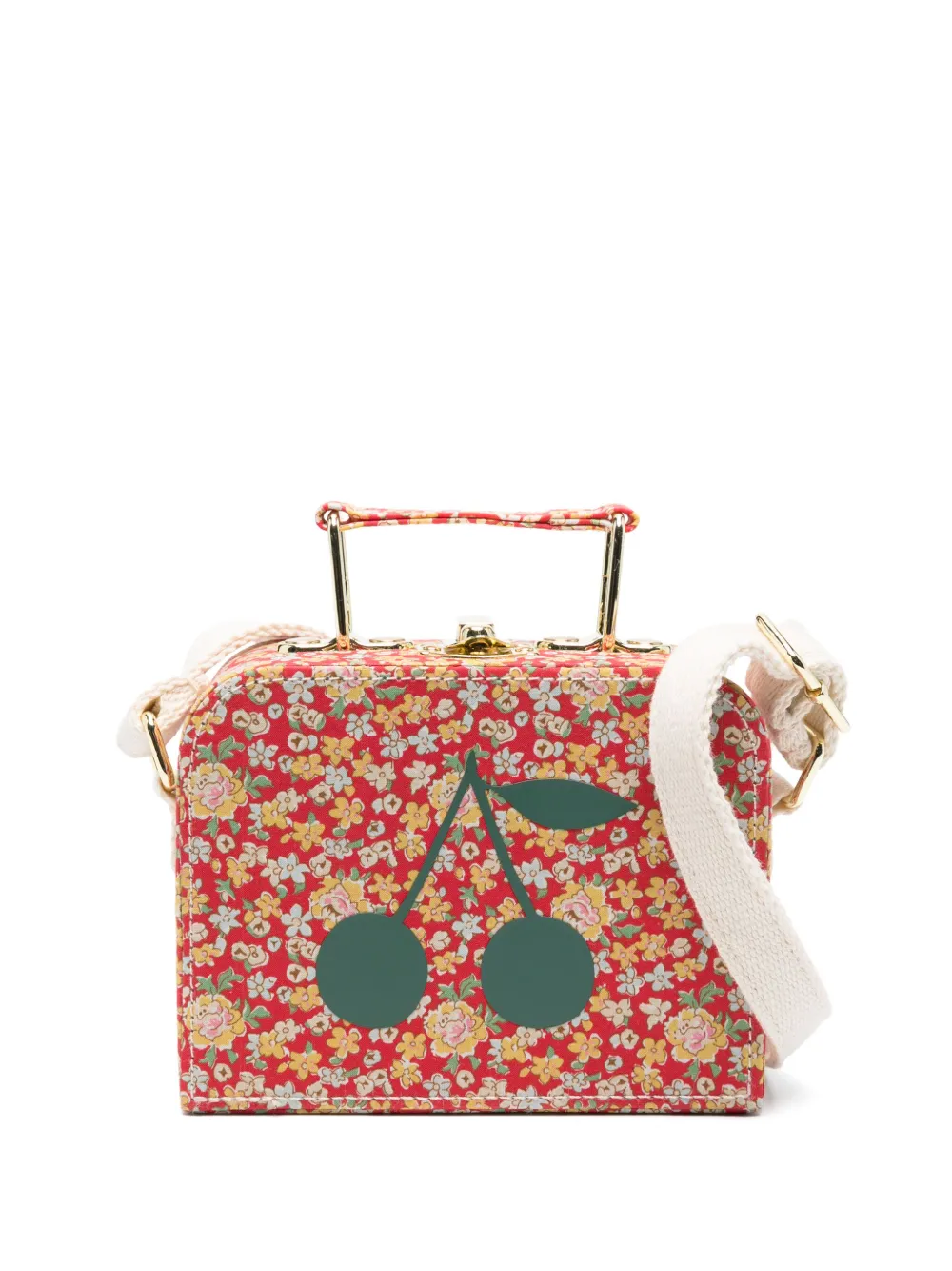 Bonpoint Kids' Aimane Shoulder Bag In Red