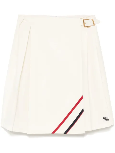 Miu Miu Minirock mit Falten