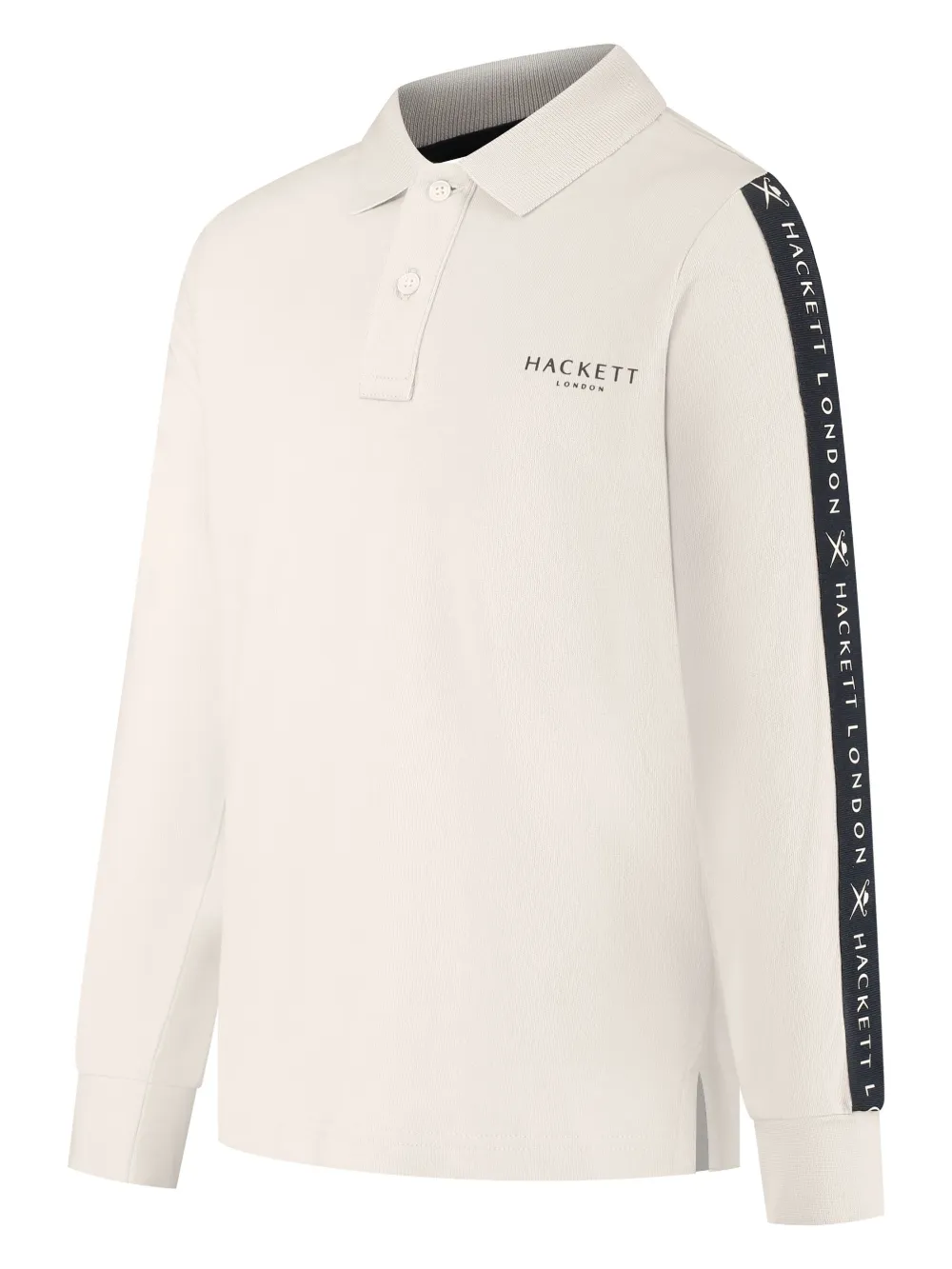 Hackett Kids Poloshirt met band Beige