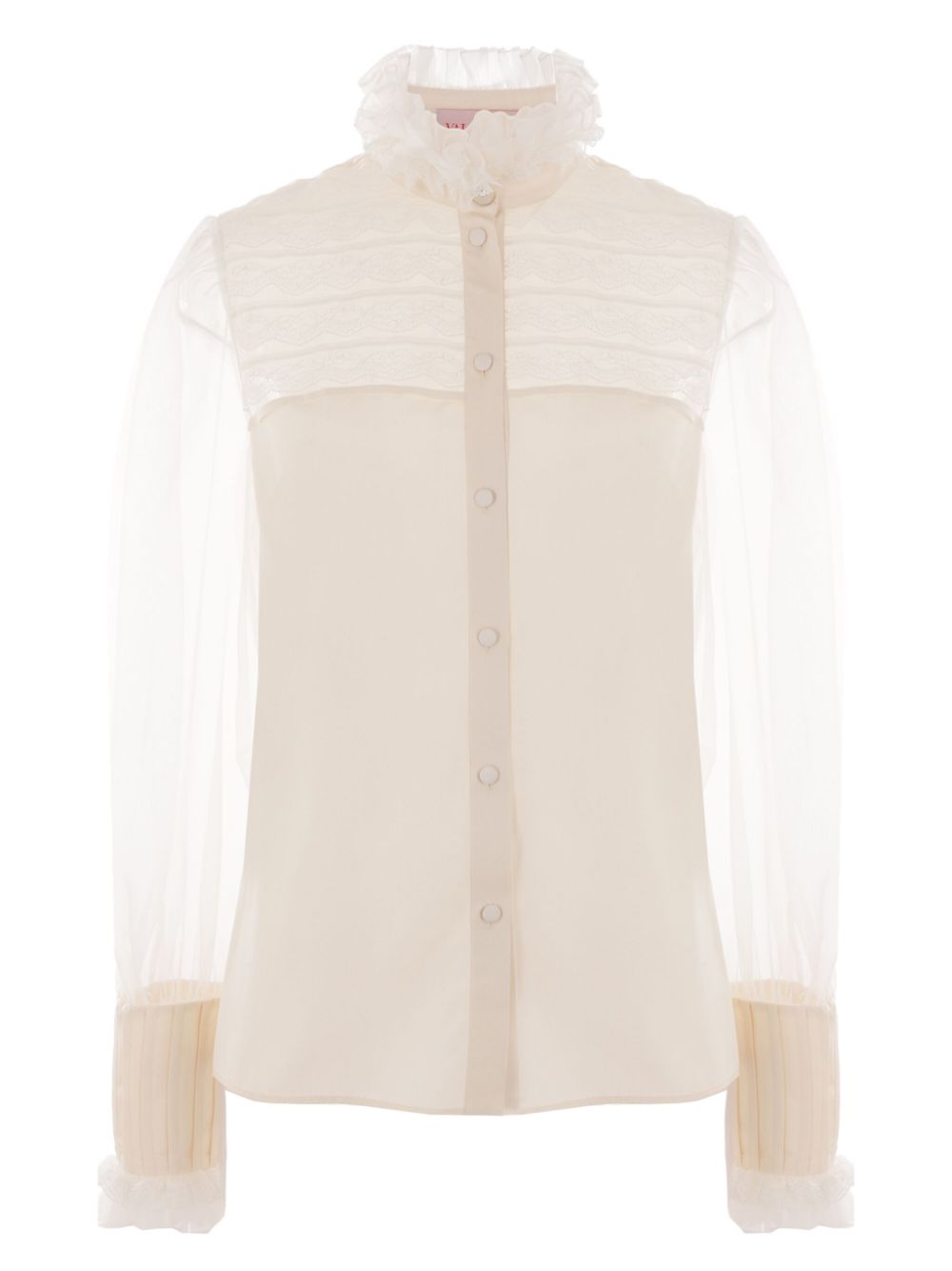 Valentino Garavani Organza blouse Beige