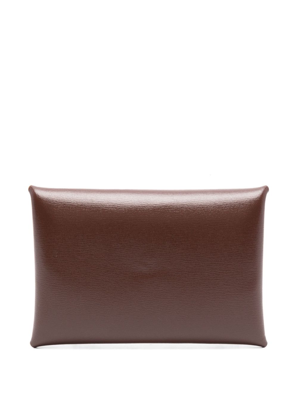 Jil Sander leather coin purse - Bruin