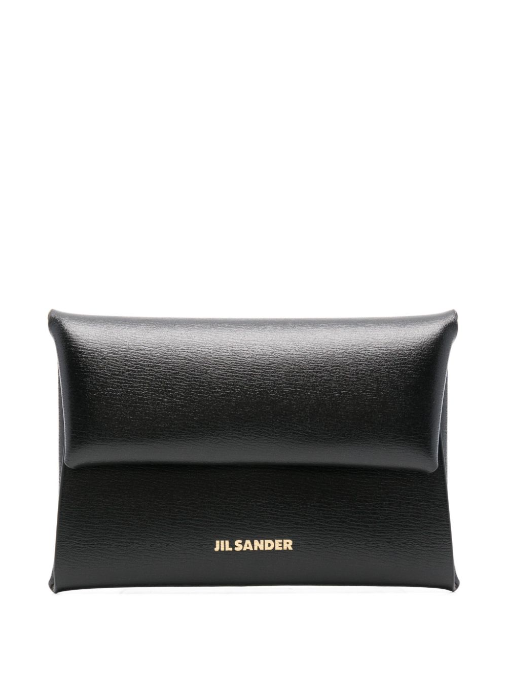 Jil Sander leather coin purse – Black