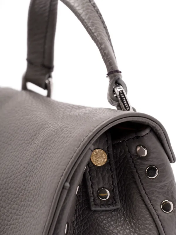 Zanellato Baby Postina Leather Tote Bag | Grey | FARFETCH CA