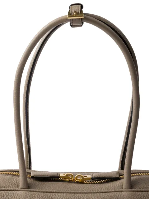 Prada medium leather top-handle bag 1BB126VONO2DKV - 3